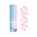 Tun de confetti pentru petrecere 15 cm Boy or Girl Culoare Roz