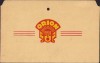 A2952N Plic carton de la radio Orion interbelic