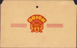 A2952N Plic carton de la radio Orion interbelic