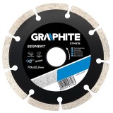 Disc diamantat segmentat pentru zidarie 115mm/22,2mm GRAPHITE 57H616 HardWork ToolsRange