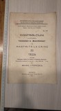 CONTRIBUTIUNI LA STUDIUL TRATAMENTULUI CU MUCINA IN GASTRITA LA CAINI-TEZE PENTRU OBTINEREA TITLULUI DE DOCTOR IN MED VETERINARA 1938,MIHAIL I POPESCU