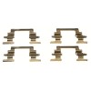 Set accesorii placute frana Citroen; Jeep; Mitsubishi; Peugeot, punte Fata, restrictii producator : Akebono, TRW