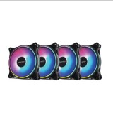 Set 4 Ventilatoare Carcasa 120 x 120 mm Pro Gaming ARGB , controller,