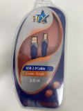 Cablu USB A - USB B HQ HQSC-011 / 3m (287)