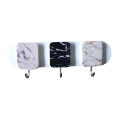 Set 3 cuiere pentru baie sau bucatarie, Multicolor, HML2