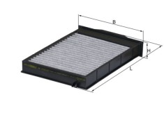 MAHLE LAK 175 Filtru, aer habitaclu