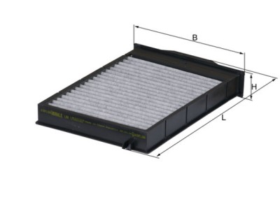 MAHLE LAK 175 Filtru, aer habitaclu foto