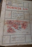 DOMNITA LIA Povesti pentru copii mari si mici Eliza B.Marian 1924