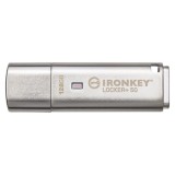 128GB IronKey Locker Plus 50 AES Encrypted, USBtoCloud, &quot;IKLP50/128GB&quot; (timbru verde 0.03 lei), Kingston
