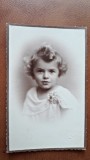 Fotografie tip Carte postala, baietel, perioada interbelica