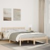 VidaXL Cadru pat foarte lung fără saltea, 160x220 cm, lemn masiv pin 852450