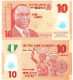 Nigeria 10 Naira 2020 P-38k UNC