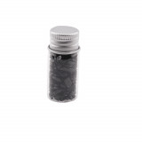 Sticla cu cristale naturale turmalina neagra 4-8mm mica - 4cm