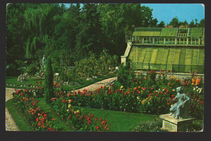 CPIB 18732 CARTE POSTALA - CLUJ . GRADINA BOTANICA