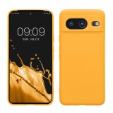 Husa Kwmobile pentru Google Pixel 8, Portocaliu, Silicon, KWM0000208L012C, Carcasa