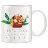 Cana alba personalizata HAKUNA MATATA, TIMON si PUMBAA, INOVATIX&reg;. 330ml, Oem