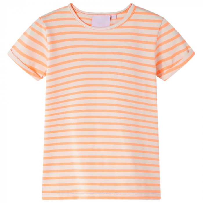 Tricou pentru copii, portocaliu neon, 116