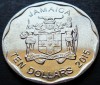 Moneda exotica 10 DOLARI / DOLLARS - JAMAICA, anul 2015 *cod 1090, America de Nord