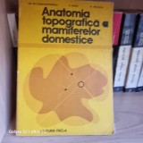 ANATOMIA TOPOGRAFICA A MAMIFERELOR DOMESTICE -GH.M.CONSTANTINESCU SI ALTII.