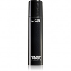 MAC Cosmetics Prep + Prime Natural Radiance baza de machiaj pentru ten gras și mixt culoare Radiant Yellow 50 ml