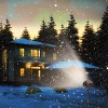 Proiector cu joc de lumini, fulgi de nea, LED, 4W