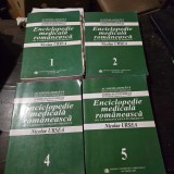 Enciclopedie medicala romaneasca de la origini pana in prezent - Nicolae Ursea volumul 1, 2, 4, 5