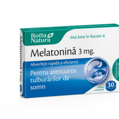 Melatonina Sublinguala 3mg 30cpr Rotta Natura