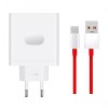Incarcator Retea Cu Cablu USB-C OnePlus VCBA0BEH, 100W, 9.1A, 1 x USB-A, Alb 5461100521