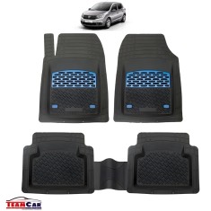 Covorașe Auto TeamCar&reg; Tip Tăviță Compatibile Dacia Sandero II (2012&ndash;2020) -Blue