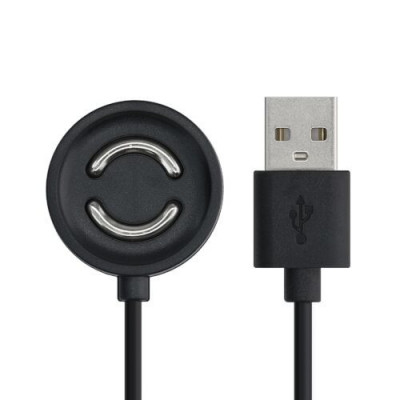 Cablu de incarcare USB pentru Suunto Peak 9, Kwmobile, Negru, Plastic, 57419.01 foto