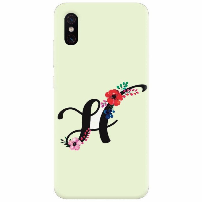Husa silicon pentru Xiaomi Mi 8 Pro, Litera H