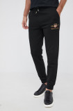 Gant Pantaloni bărbați, culoarea negru, material neted