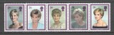 Anglia/Marea Britanie.1998 Moartea Printesei Diana-streif GA.240, Nestampilat