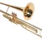 Trombon Bb 3 pistoane Karl Glaser Auriu