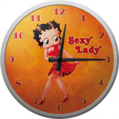 Ceas de perete - Betty Boop - ?31 cm foto