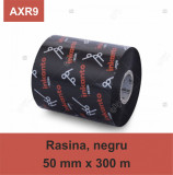 Ribon ARMOR Inkanto AXR9, rasina (resin), negru, 50mmx300M, OUT