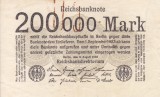 GERMANIA 200.000 marci 1923 VF+++!!!