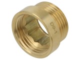 Prelungitor &icirc;mbinare rotundă GEBO 10mm filet G1 cod 500-10-06BR