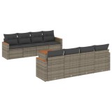 Cumpara ieftin Patio Sofa Set 9-Locuri Grey