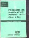 PROBLEME DE MATEMATICA PENTRU LICEU - CLASA A X-A-LILIANA NICULESCU-342676