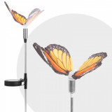 Cumpara ieftin Garden of Eden - Lampă solară LED - model Fluture - 65 cm