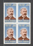 Romania.1976 125 ani nastere S.Haret bloc 4 TR.163