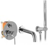 Baterie pentru cada Incastrata Rea Lungo chrom + BOX