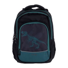 Ghiozdan Strigo Misty+ Black Dinosaur, 24L, 39A 27A 18 cm