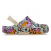 Saboti Crocs Baya Seasonal Printed Clog Kids Bej - Winter/White, 29, 32, 33