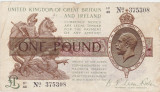 Regatul Unit Marea Britanie si Irlanda Anglia 1 pound lira ND (1928) F