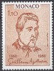 C2824 - Monaco 1980 - Apollinaire neuzat,perfecta stare, Nestampilat
