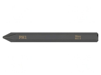 Capăt de Şurubelniţă Phillips PH1 70mm 1/4&amp;quot; foto