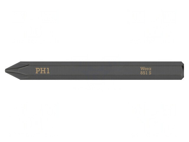 Capăt de Şurubelniţă Phillips PH1 70mm 1/4&quot;