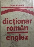 Dictionar roman englez Irina Panovf